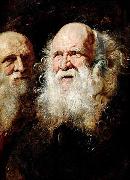 Peter Paul Rubens Study Heads of an Old Man Sweden oil painting artist